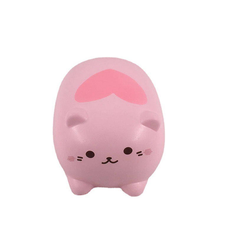 Piggy Kawaii Soft Jumbo Squishies, langsam steigendes Quetschspielzeug für Kinder und Erwachsene