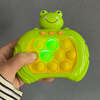 Frosch Quick Speed ​​Push Puzzle Spielkonsole Spielzeug Light Up Pop