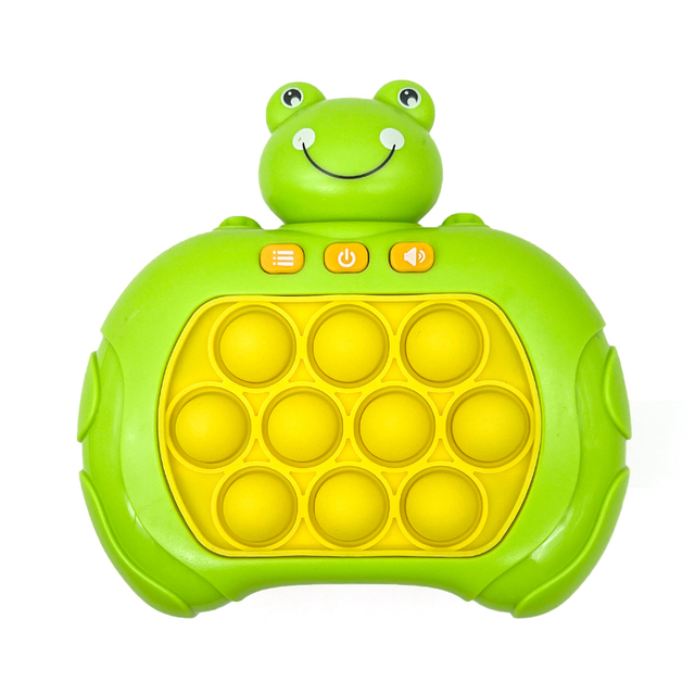 Frosch Quick Speed ​​Push Puzzle Spielkonsole Spielzeug Light Up Pop