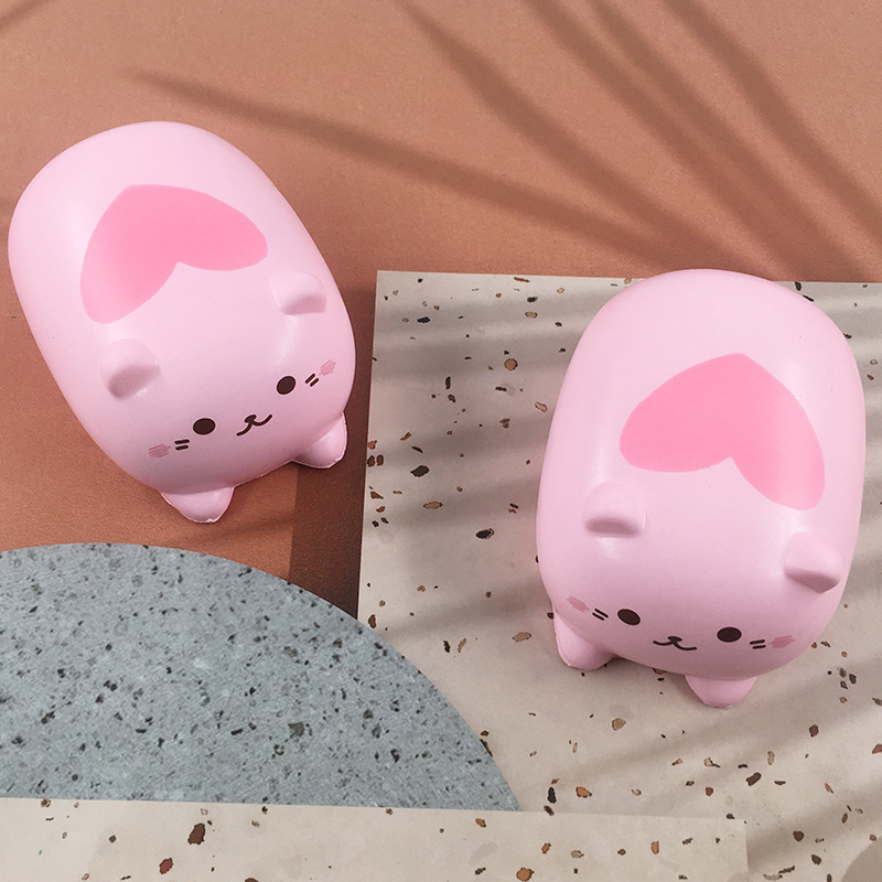 Piggy Kawaii Soft Jumbo Squishies, langsam steigendes Quetschspielzeug für Kinder und Erwachsene