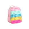 Großer Pop Fidget Rucksack Pop It Schultasche Süße Kinder 