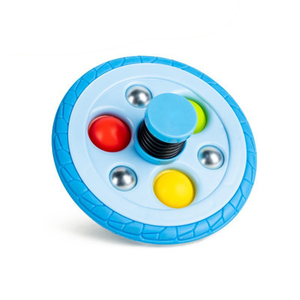 Bounce Off Spinners Kinder Tischplatte rotierendes Kunststoff-Gyro-Spielzeug